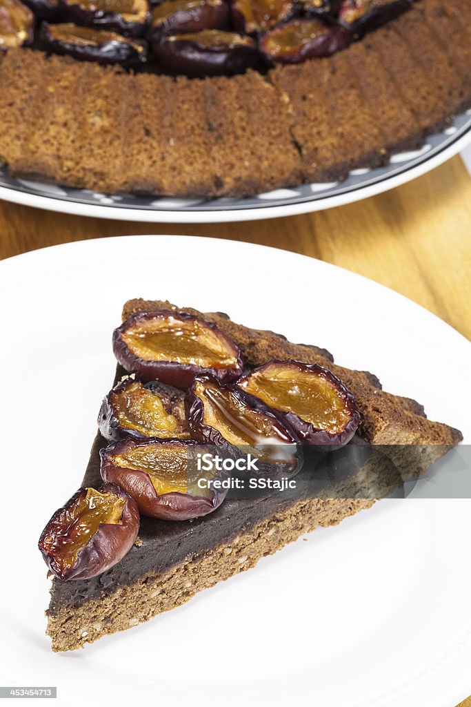 Tarte Prune - Photo de Aliment libre de droits