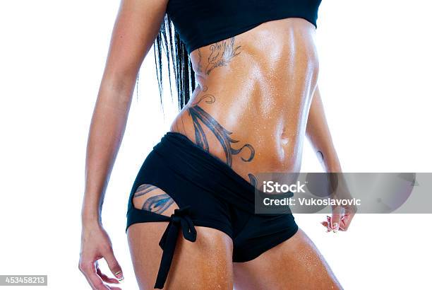 Toned Female Body Stock Photo - Download Image Now - Abdomen