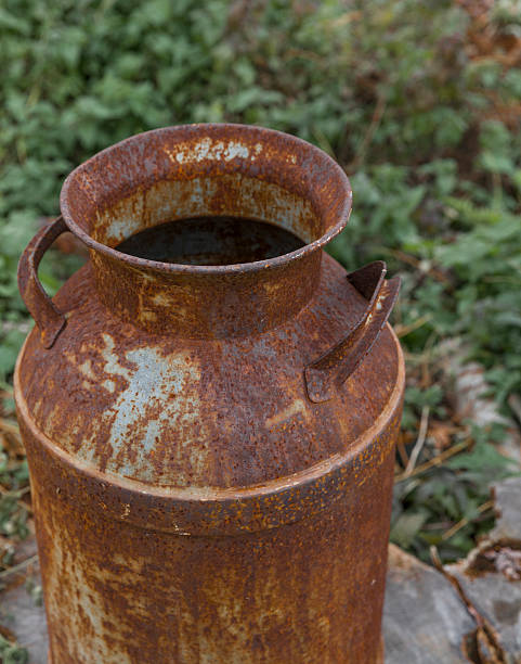 istock old rusted metal milk barrel 453462097