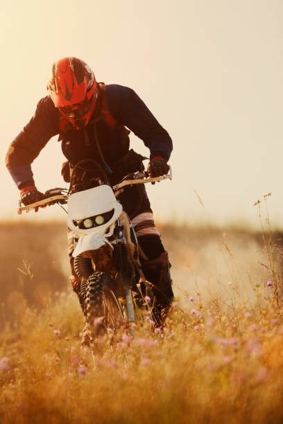 istock Motocross rider 453468543