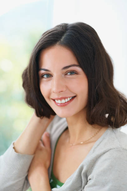 istock Angelic youthful face 453476853