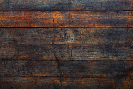 Old wooden floor board background.