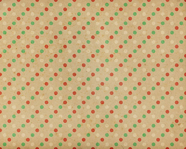 brown paper with red and green dots Please view more Christmas green backgrounds here: christmas paper stock pictures, royalty-free photos & images