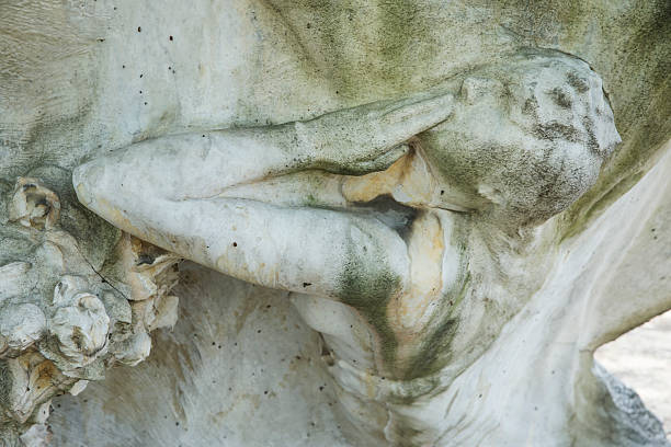 istock Grieving Statue in Pere Lachaise Cemetery 453481271
