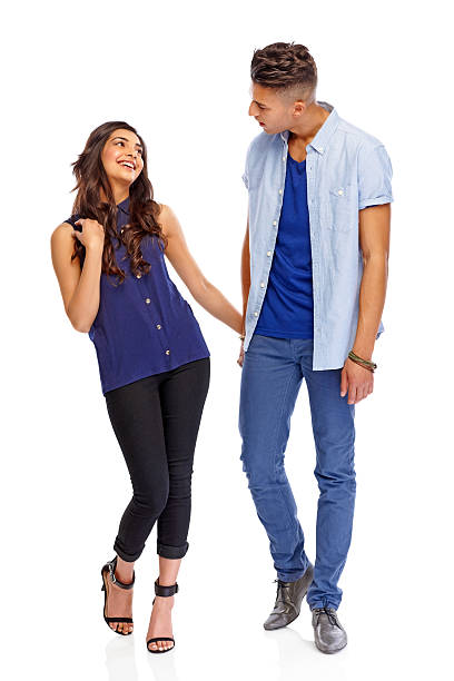 istock Happy young couple spending time together 453484939