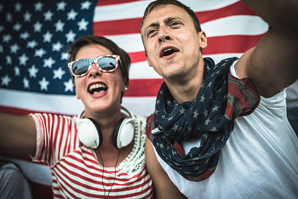 istock american supporter at the stadium 453484983