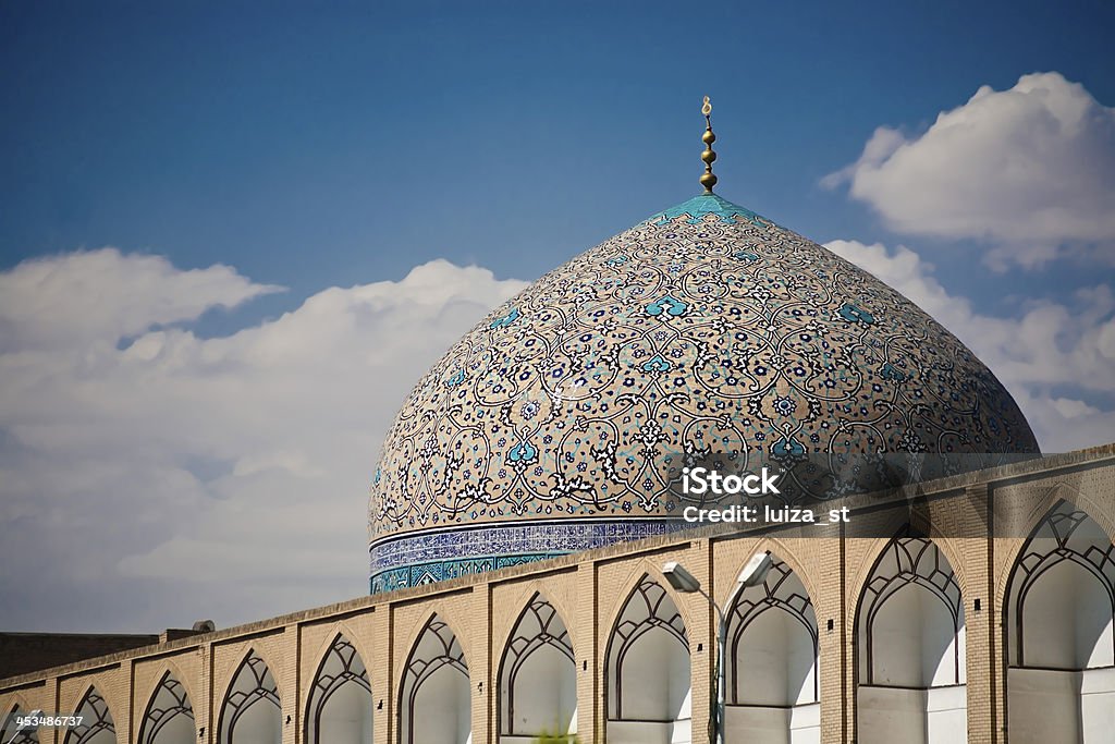 Sheikh Lotfollah Mosque in Isfahan, Iran Sheikh Lotfollah Mosque in Isfahan, Iran. It is a UNESCO World Heritage Site. Sheikh Lotfollah Mosque Stock Photo