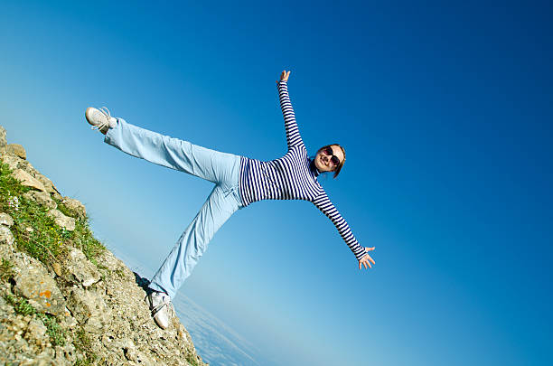 istock woman in mountain 453487885