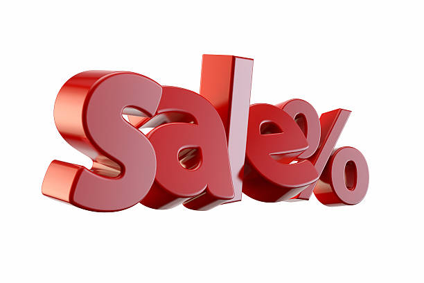 istock Sale tag isolated on white background 453489857