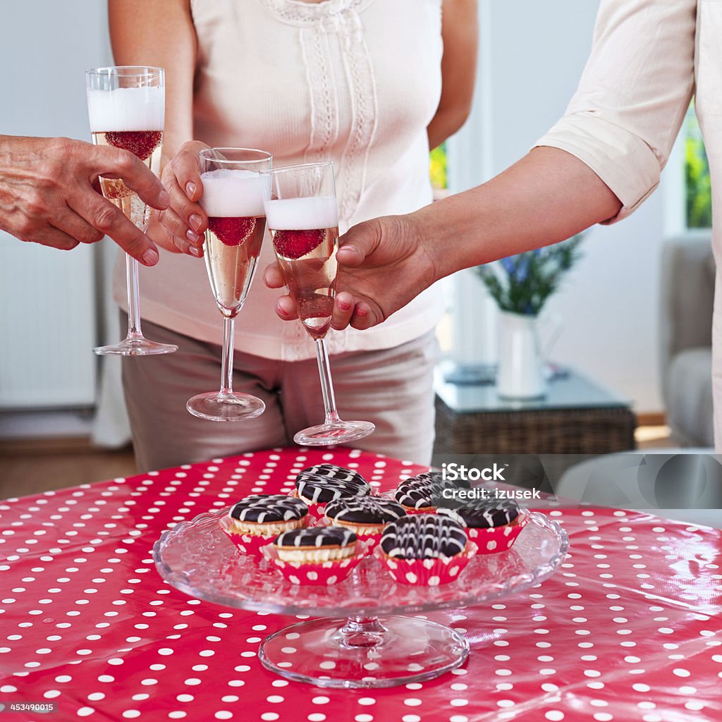 Champagner-toast - Lizenzfrei 60-64 Jahre Stock-Foto