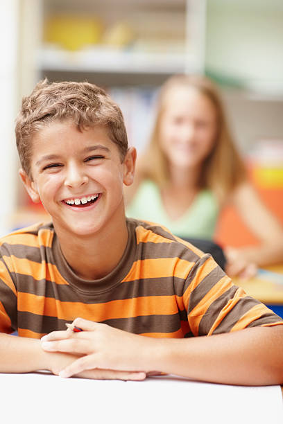 istock One bright and happy future ahead of this clever student 453490107