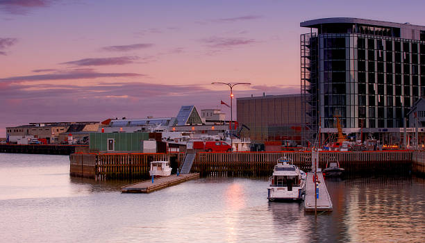istock harbor details from Svovlsvaer,  Lofoten, Norway 453497721