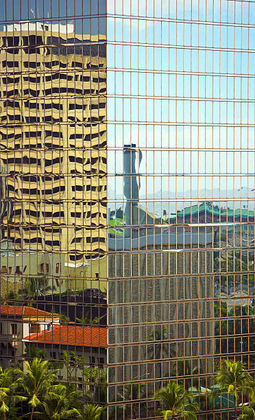 istock Glass of a skyscaper 453497847