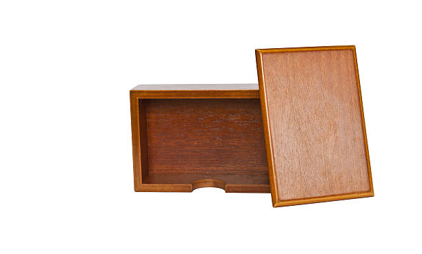 istock Wooden card holder 453505637