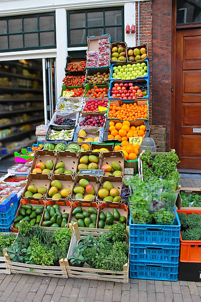 istock Vegetable shop in Gorinchem. Netherlands 453505655