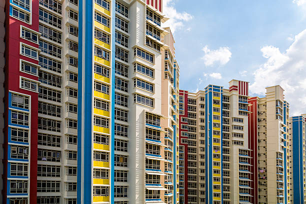 istock Colorful residential estate 453505657