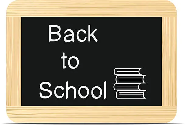 Vector illustration of Back to school