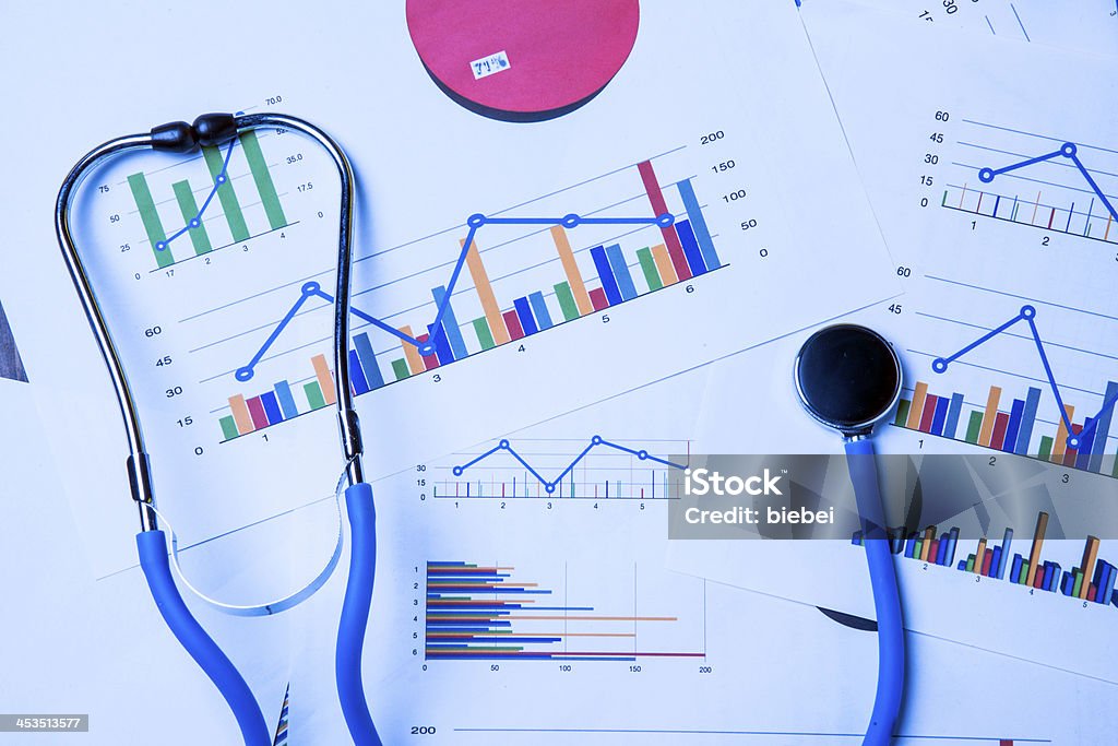 Graphs and charts Business Stock Photo