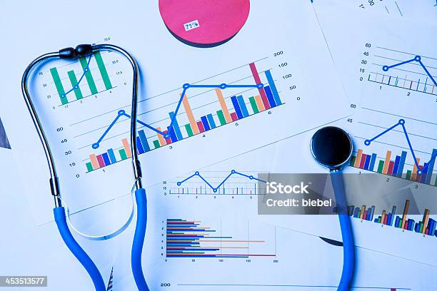 Graphs And Charts Stock Photo - Download Image Now - Business, Chart, Close-up