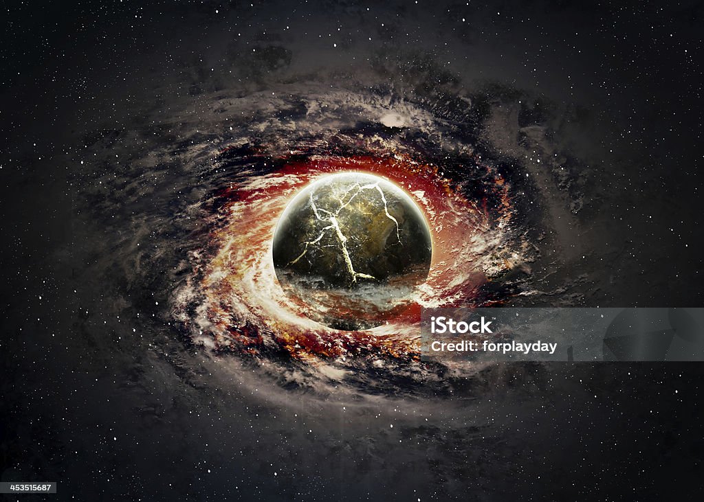 Planet Explosion - End of The Time Planet Explosion - Apocalypse - End of The Time. Elements of this image furnished by NASA Planet - Space Stock Photo