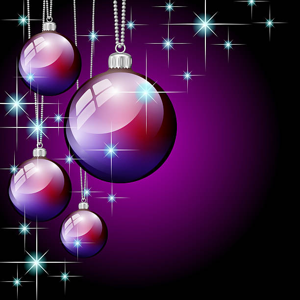 istock christmas ball purple 453515885