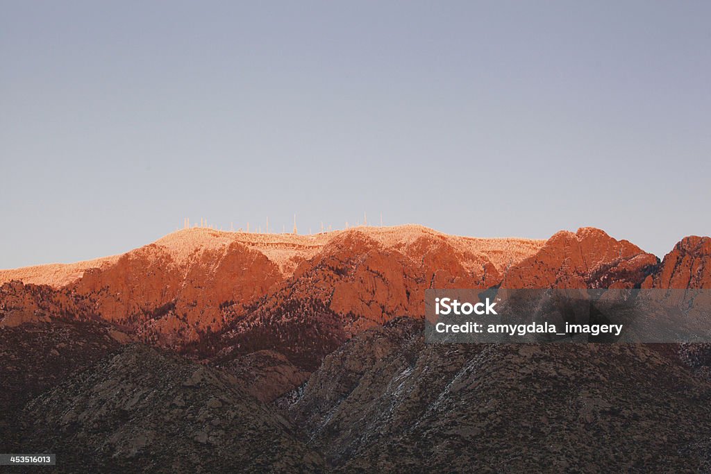 Пейзаж закат - Стоковые фото Альбукерке - Нью-Мексико роялти-фри