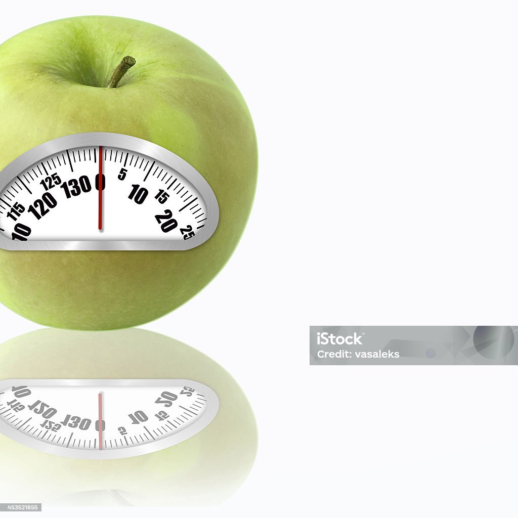 Conceito de dieta de maçã - Foto de stock de Alimentação Saudável royalty-free
