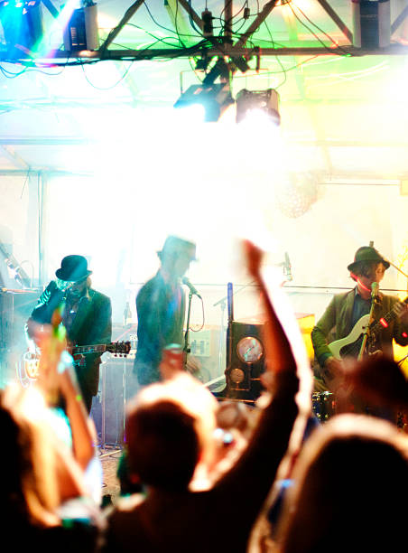 istock Music festival at night 453523925