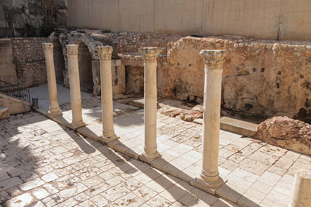 istock Ancient street in Jerusalem, Cardo 453523973