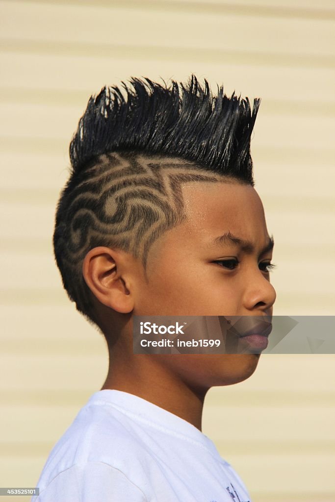 Mohawk Hairstyle Stock Photo - Download Image Now - Mohawk, Child, Boys -  iStock