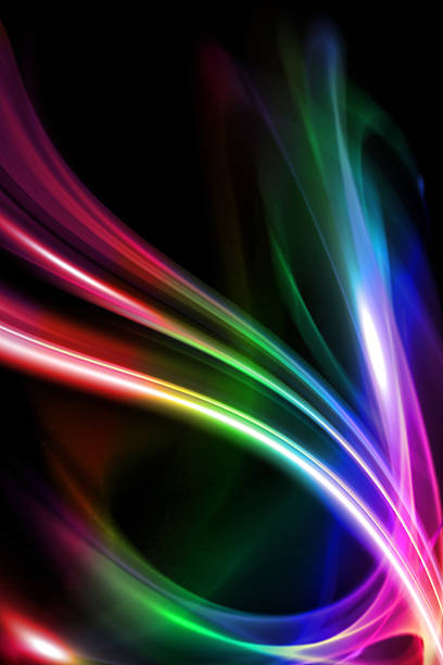 istock abstract colorful design on a black background 453525479