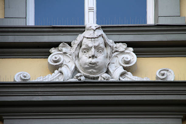 istock Relief on a house in Hameln 453527939