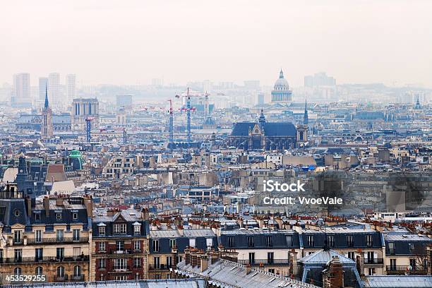 Vista De París Con Panteón Foto de stock y más banco de imágenes de Aire libre - Aire libre, Ajardinado, Arquitectura