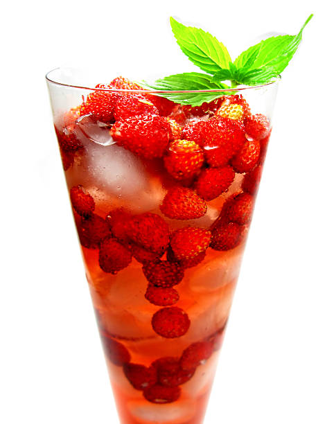 istock fruit cocktail smoothie with wild strawberry 453529513
