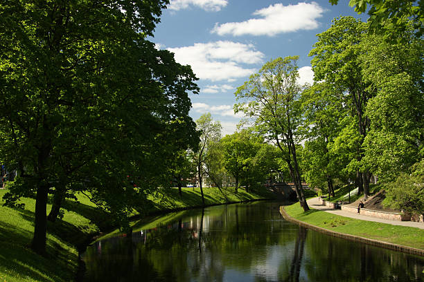 istock city park with river and trees 453529873