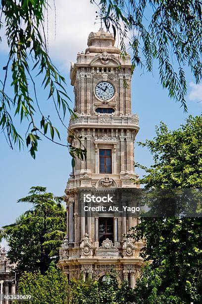 Dolmabahce Clock Tower Stock Photo - Download Image Now - Architecture, Arranging, Baroque Style