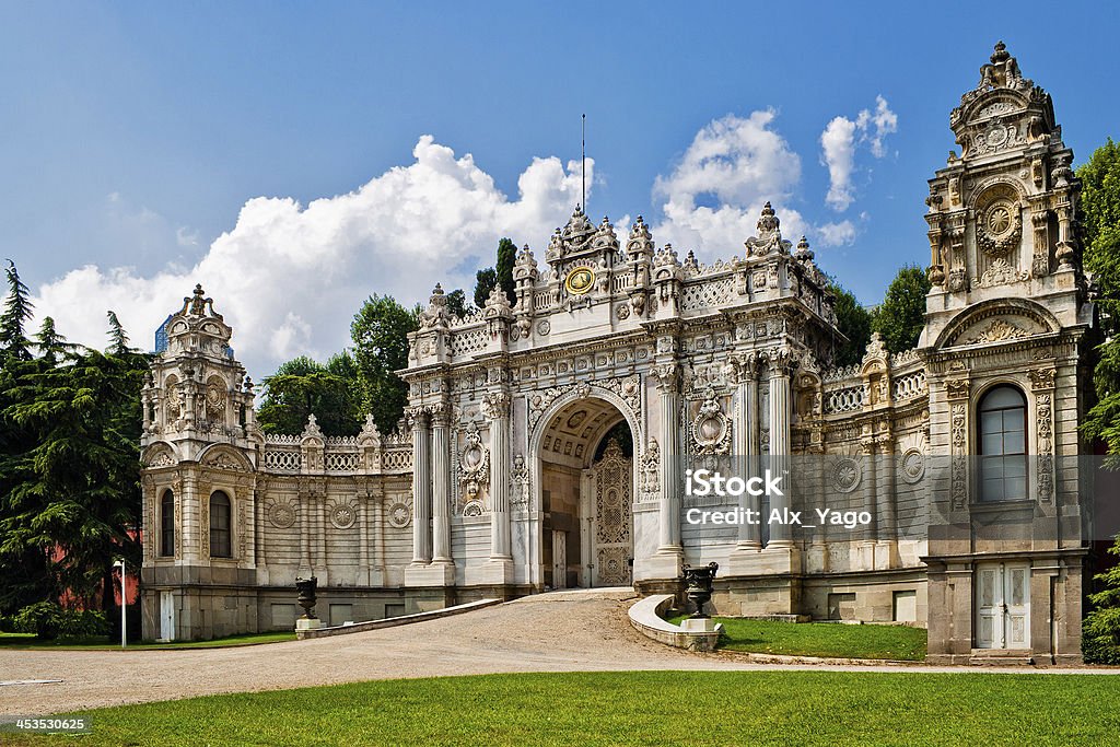 dolmabahce palace Dolmabahce Palace in Istanbul. Turkey. 2010. Dolmabahce Palace Stock Photo