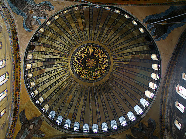 Hagia Sophia interior, Istanbul - Turkey