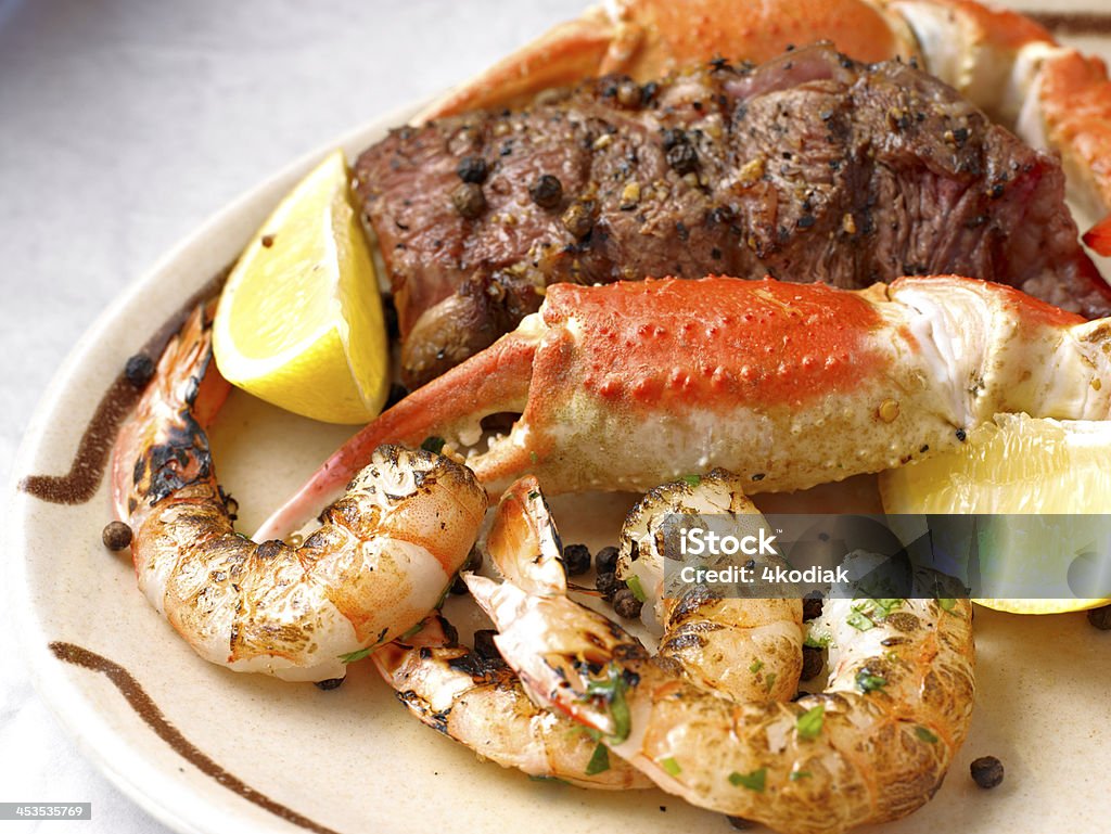 Jantar com carne - Foto de stock de Jantar royalty-free