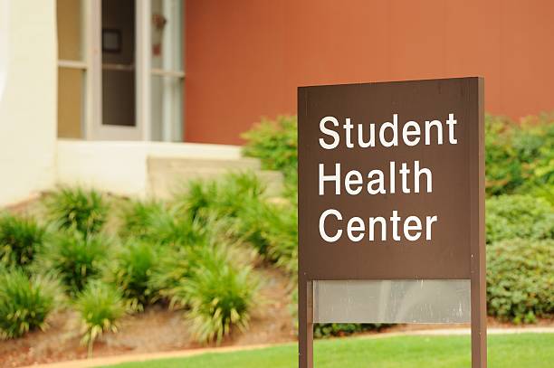 istock Student health center sign 453535945