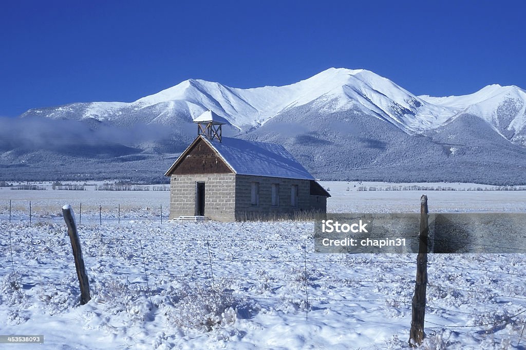 Maxwell Casa escolar em Buena Vista, Colorado - Royalty-free Colorado Foto de stock