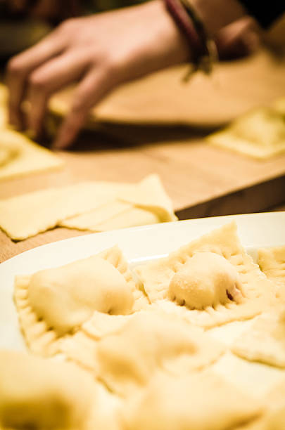 istock Preparing ravioli italian pasta 453538177