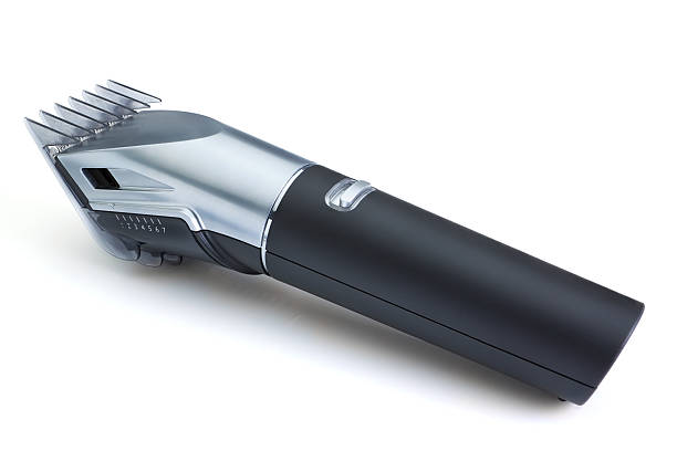 istock Modern hair clipper wireless. Close-up. 453541811