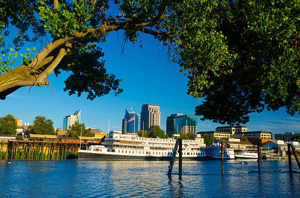 istock Sacramento Skyline, River, and Trees 453543239