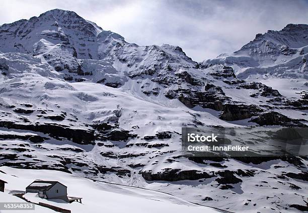 Foto de Jungfraujochtop Da Europa Em Alpes Suíços e mais fotos de stock de Alpes europeus