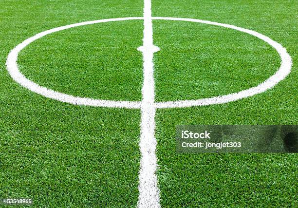 Foto de Campo De Futebol Verde e mais fotos de stock de Atividade - Atividade, Campo de Futebol, Competição