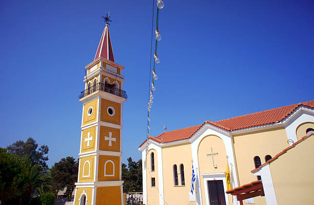 istock Orthodox church in Zakynthos island 453550611