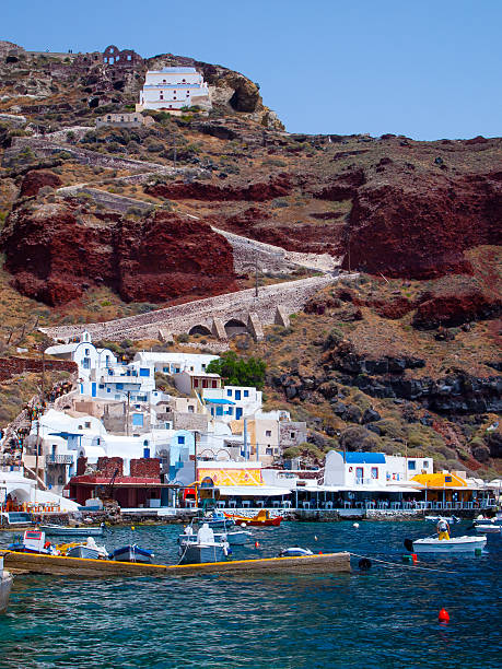 istock Ammoudi Bay Oia Santorini 453551327