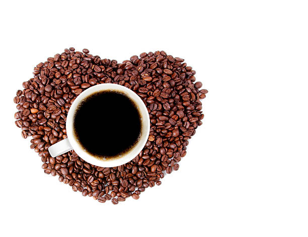 istock coffee shape of the heart 453552545