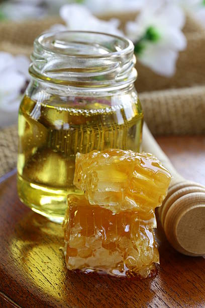 istock natural organic honey in the comb 453552605